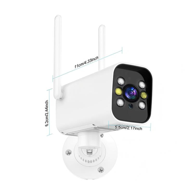 K20 1080P HD Outdoor PTZ Security Bullet Surveillance Camera - White