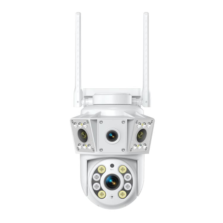 K30 1080P 3-screen Surveillance Camera - White