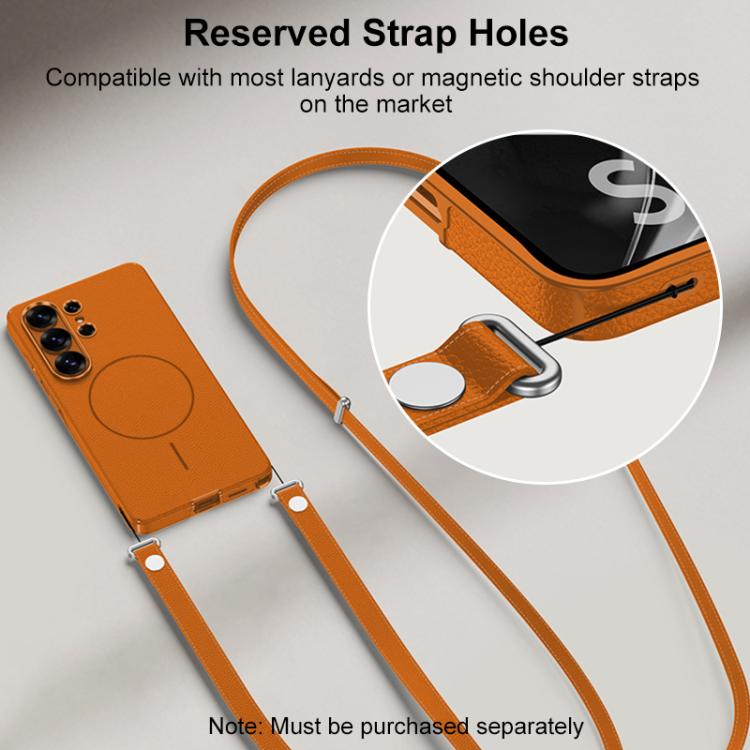 For Samsung Galaxy S26 Ultra 5G GKK Four Curves Vegan Leather Magnetic Slim Ring Full Coverage Phone Case