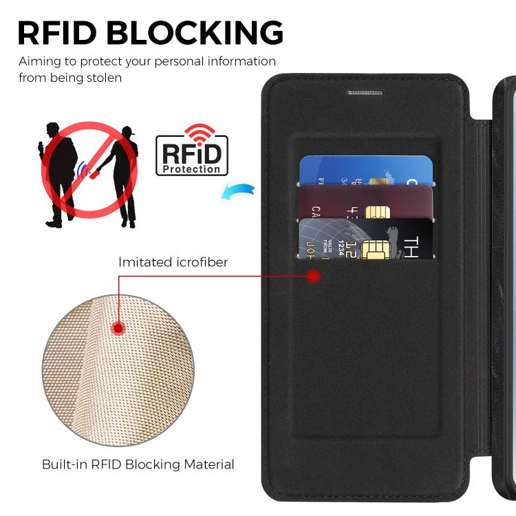 For Samsung Galaxy S26 5G Linton MagSafe Leather Phone Case
