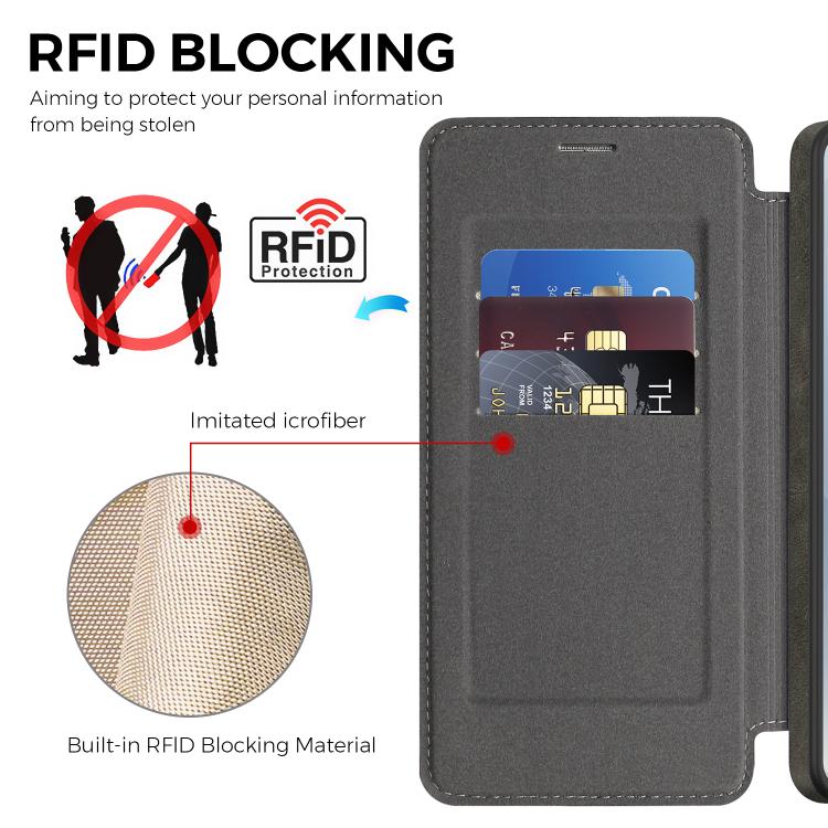 For Samsung Galaxy S26 5G Linton MagSafe Leather Phone Case