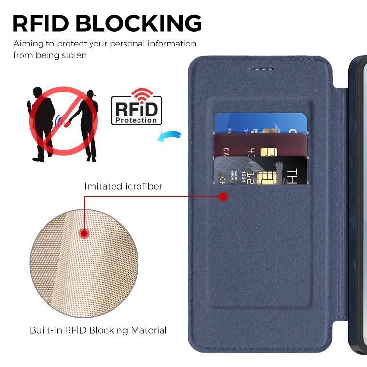 For Samsung Galaxy S26 Ultra 5G Linton MagSafe Leather Phone Case