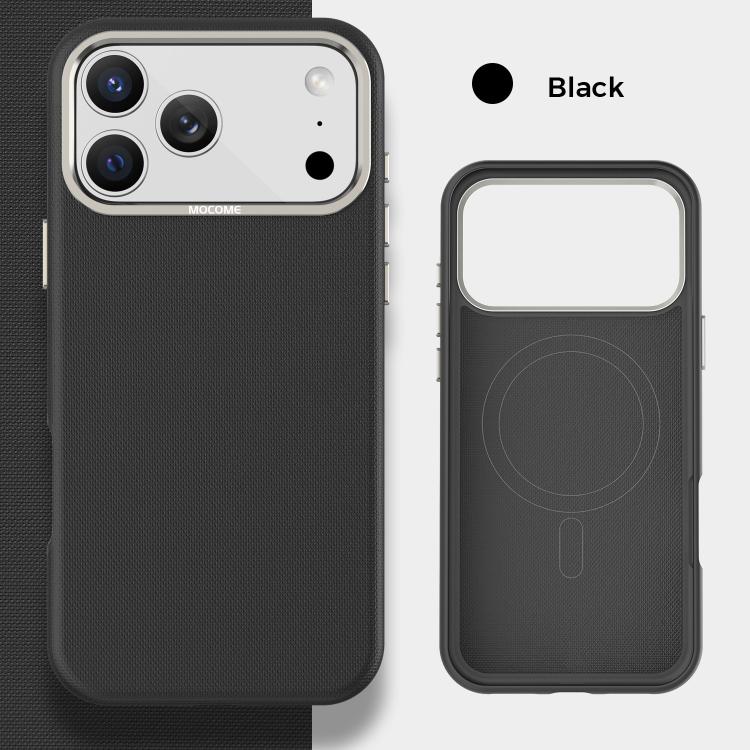 For iPhone 17 Pro Max Mocome Plain Magnetic Shockproof Phone Case