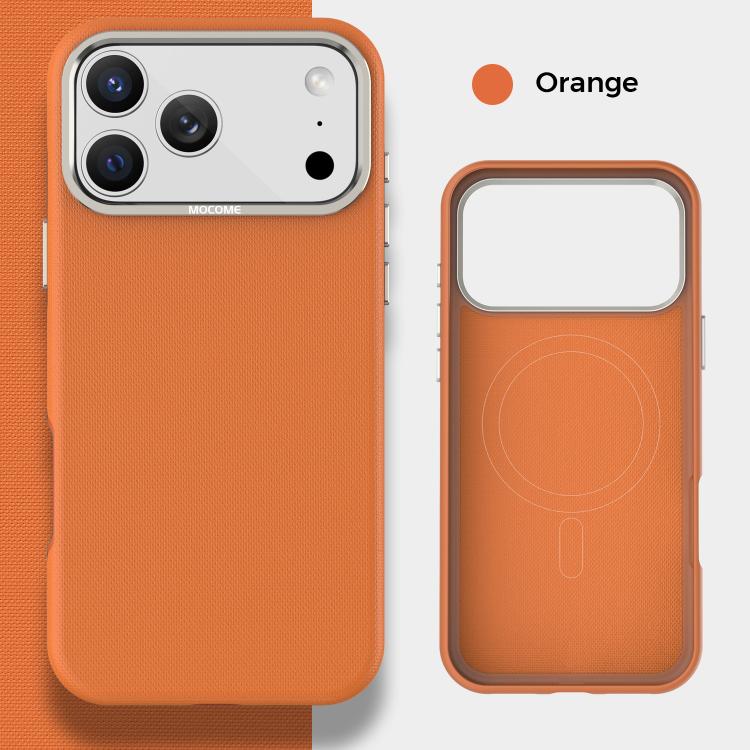 For iPhone 17 Pro Max Mocome Plain Magnetic Shockproof Phone Case
