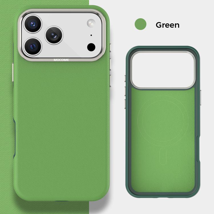 For iPhone 17 Pro Max Mocome Plain Magnetic Shockproof Phone Case