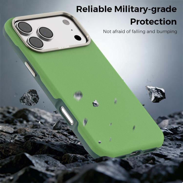 For iPhone 17 Pro Max Mocome Plain Magnetic Shockproof Phone Case