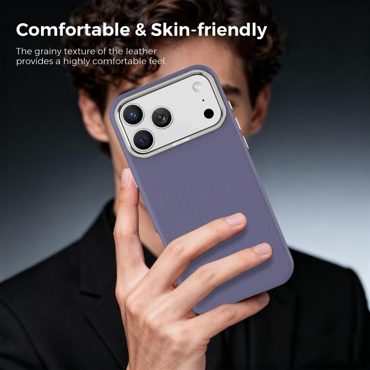 For iPhone 17 Pro Max Mocome Plain Magnetic Shockproof Phone Case