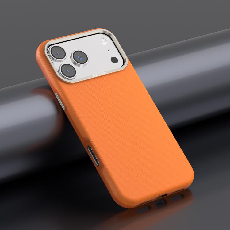 For iPhone 17 Pro Mocome Plain Magnetic Shockproof Phone Case
