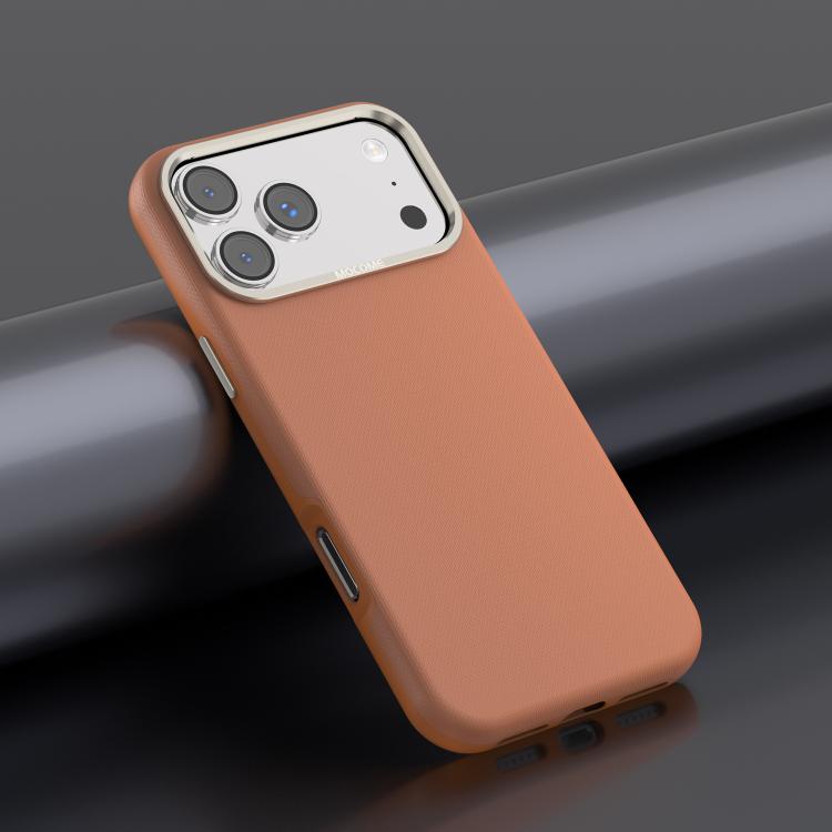 For iPhone 17 Pro Mocome Plain Magnetic Shockproof Phone Case