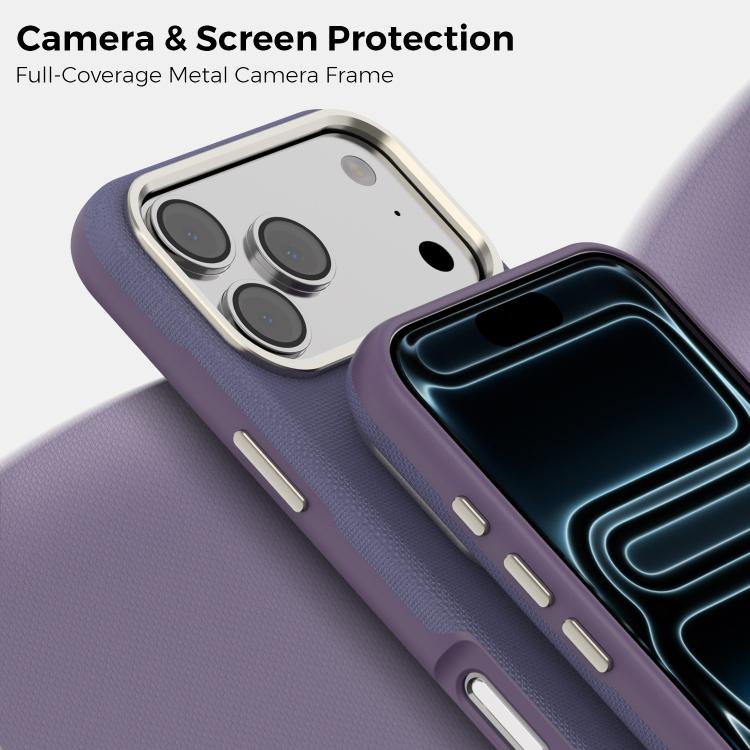 For iPhone 17 Pro Max Mocome Plain Magnetic Card Bag Phone Case