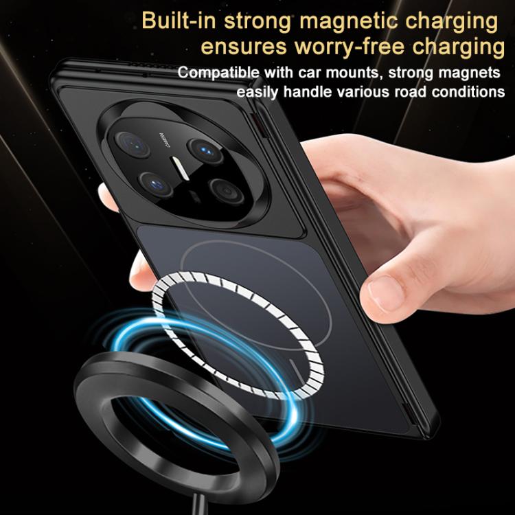 For Huawei Mate X6 GKK Change to 17 Series Dual Axis Magnetic Phone Case