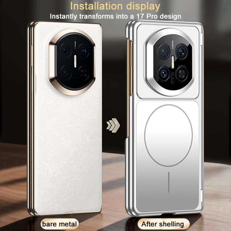For Huawei Mate X7 GKK Change to 17 Series Dual Axis Magnetic Phone Case