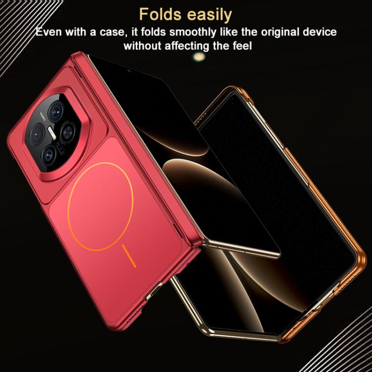 For Huawei Mate X7 GKK Change to 17 Series Dual Axis Magnetic Phone Case