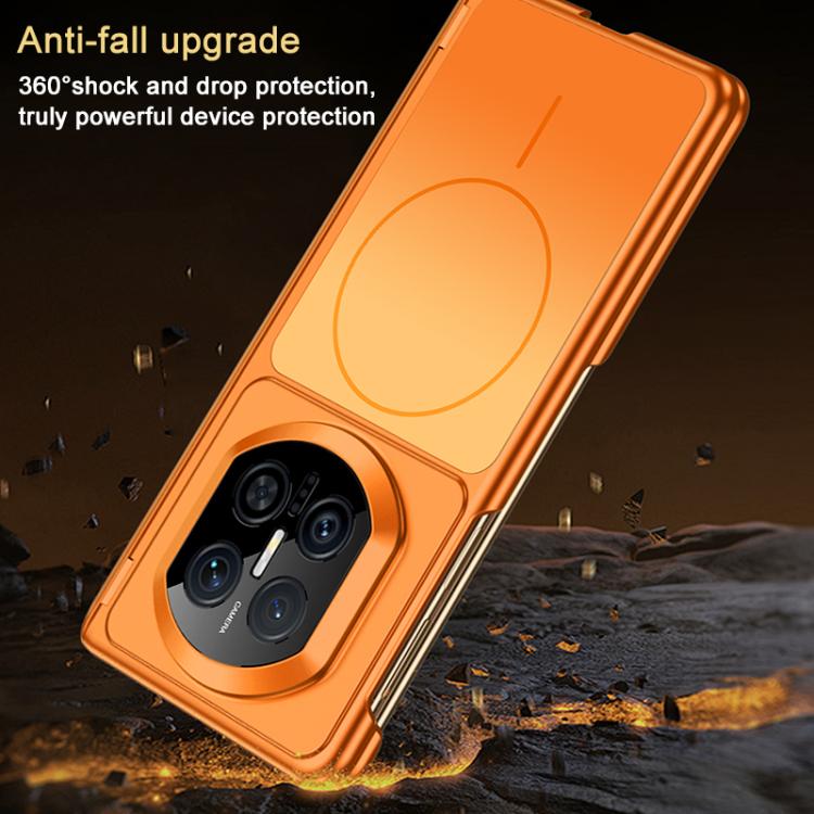 For Huawei Mate X7 GKK Change to 17 Series Dual Axis Magnetic Phone Case