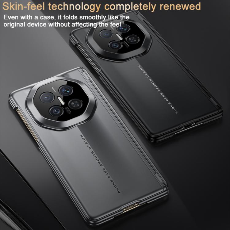 For Huawei Mate X7 GKK Dual Hinge Magnetic Blade Phone Case