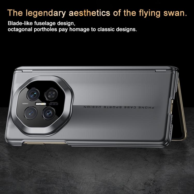 For Huawei Mate X7 GKK Dual Hinge Magnetic Blade Phone Case