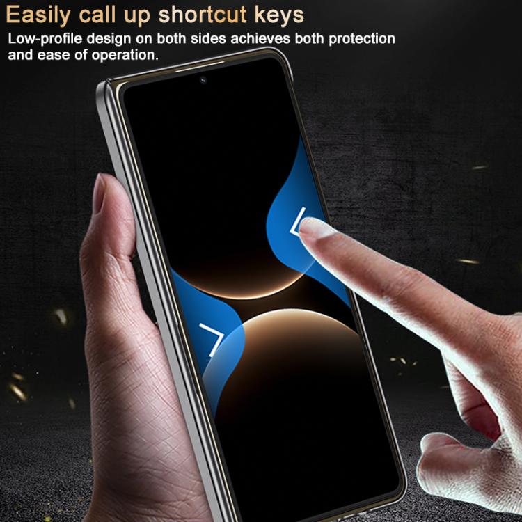 For Huawei Mate X7 GKK Dual Hinge Magnetic Blade Phone Case