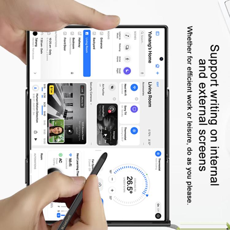 For Samsung Galaxy Z TriFold GKK Integrated Ultra-thin Full Coverag Phone Case with Magnetic Pen