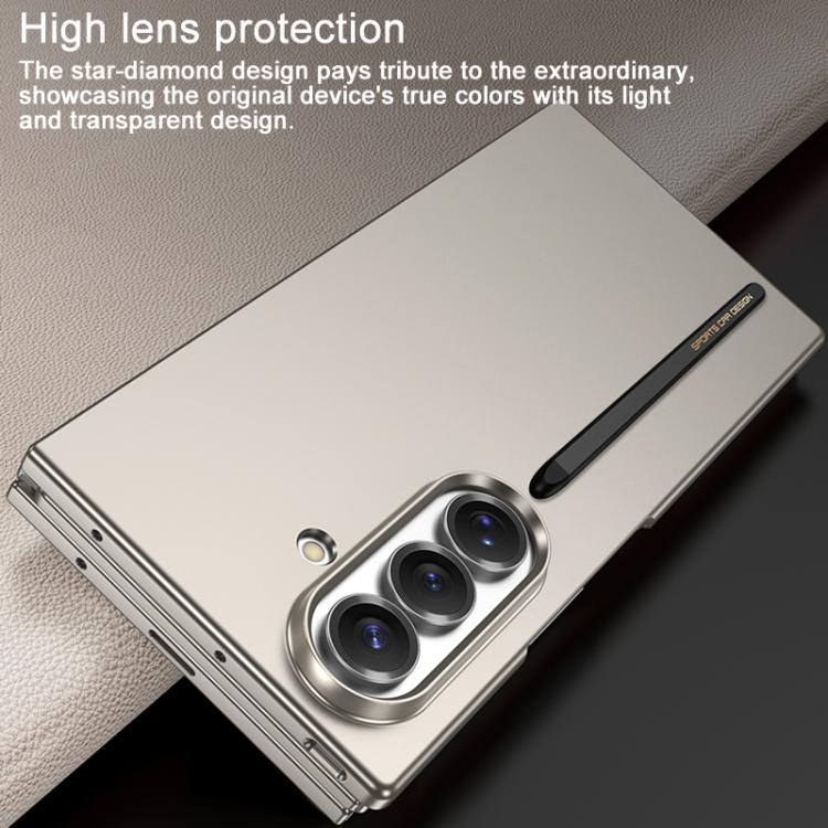 For Samsung Galaxy Z TriFold GKK Integrated Ultra-thin Full Coverag Phone Case with Magnetic Pen