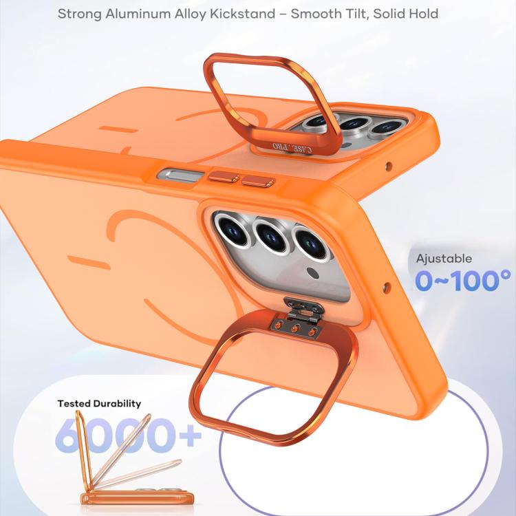 For Samsung Galaxy A05s Bright Color Contrast Skin-feel Camera Bracket Magsafe Phone Case