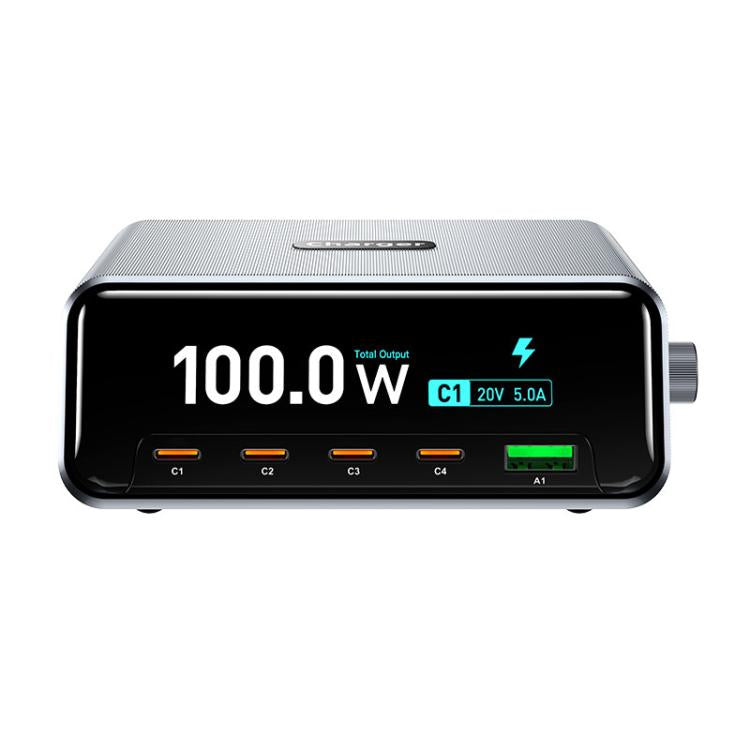 WXL-60D 2.3-inch Smart Display GaN High Power Desktop Charging Station