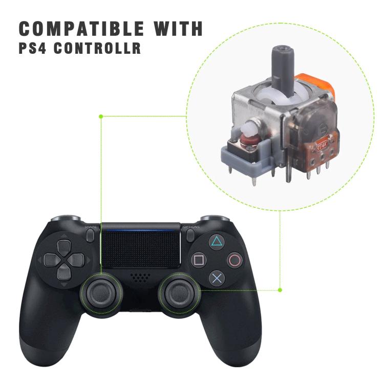 For Sony PS4 Hall Effect TMR Magnetic Resistance Analog Joystick