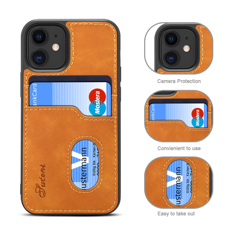 For iPhone 12 Pro Max H09 TPU + PU Leather Shockproof Protective Case with Card Slots