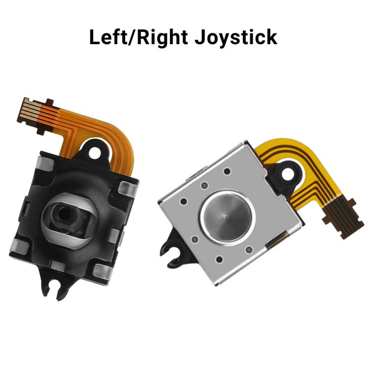 For Sony PS5 Portal 1 Pair 3D Hall Effect Analog Joystick - Black