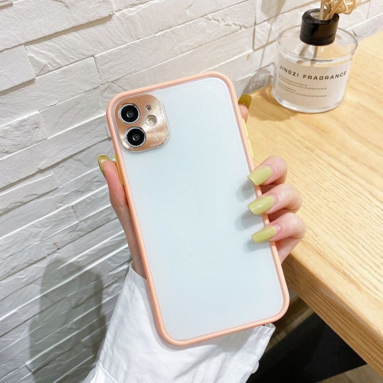 For iPhone 11 Electroplating All-Inclusive Pure TPU Protective Case with Metal Lens Cover
