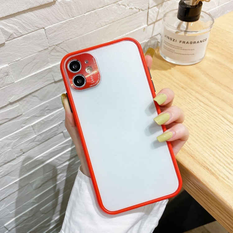For iPhone 11 Electroplating All-Inclusive Pure TPU Protective Case with Metal Lens Cover