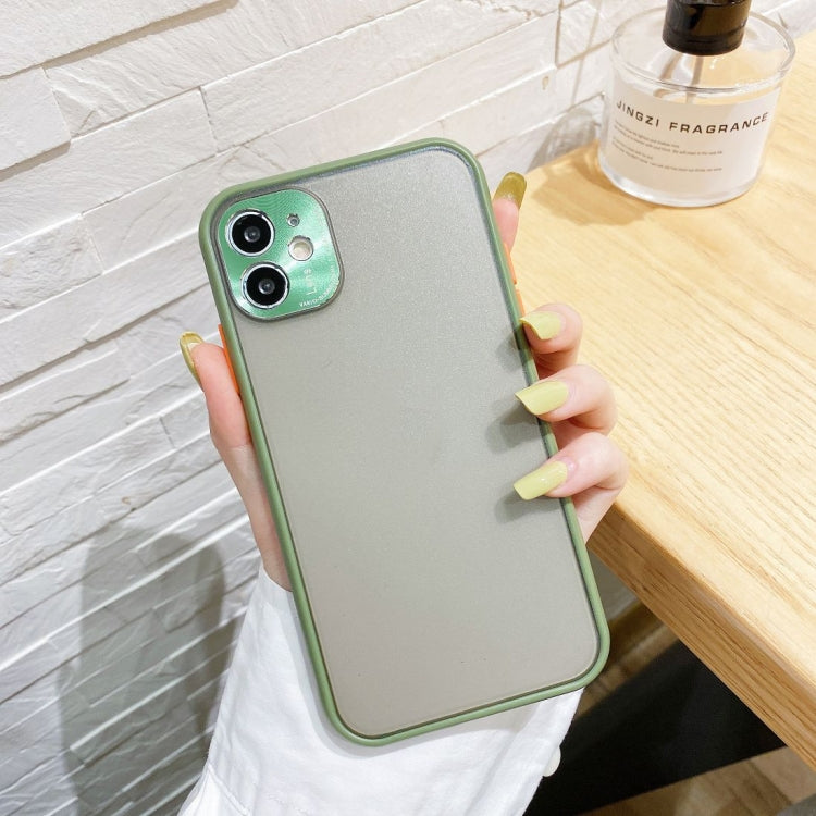 For iPhone 11 Pro Max Electroplating All-Inclusive Pure TPU Protective Case with Metal Lens Cover