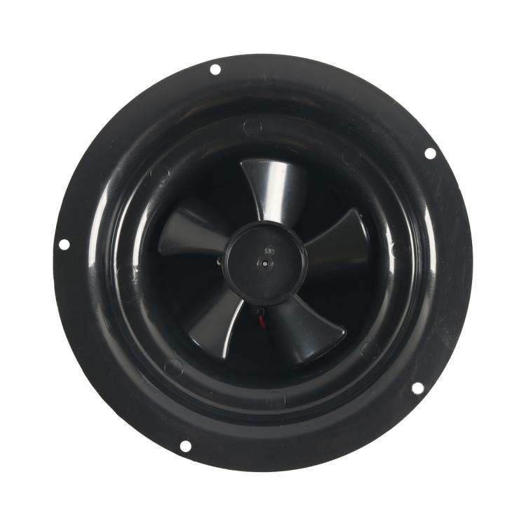 RV Solar Ceiling Ventilation Fan - Black
