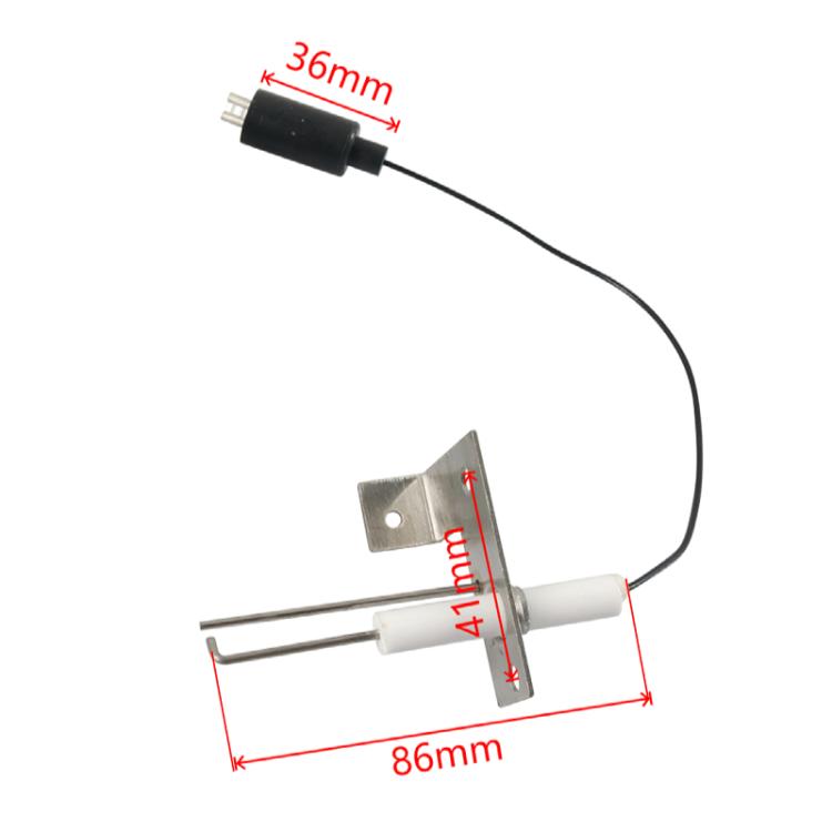 For RV GCH6-4E Water Heater Igniter Electrode 93868 - Black