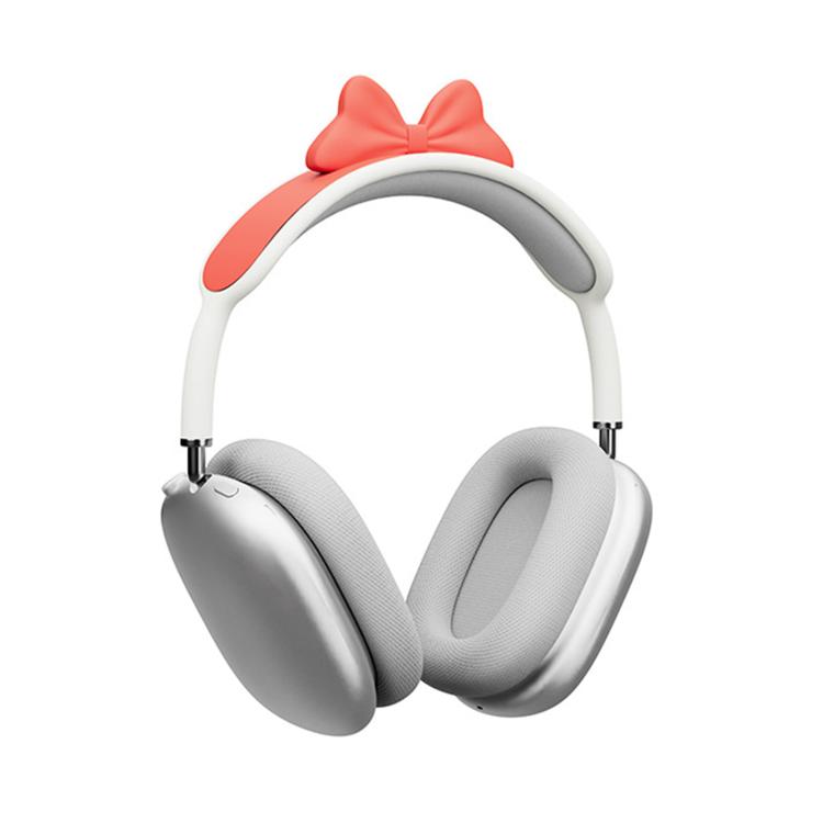 For AirPods Max XDcase Bowknot Silicone Headband Decorative Cover