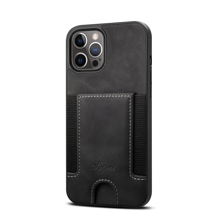 For iPhone 12 / 12 Pro H10 TPU + PU Leather Shockproof  Protective Case with Card Slot