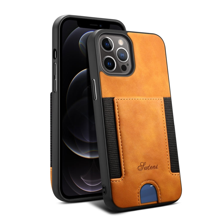For iPhone 12 / 12 Pro H10 TPU + PU Leather Shockproof  Protective Case with Card Slot