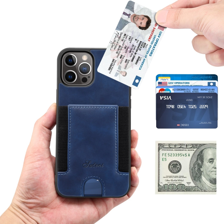 For iPhone 12 / 12 Pro H10 TPU + PU Leather Shockproof  Protective Case with Card Slot