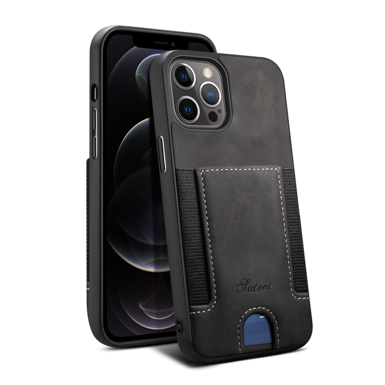For iPhone 12 Pro Max H10 TPU + PU Leather Shockproof  Protective Case with Card Slot