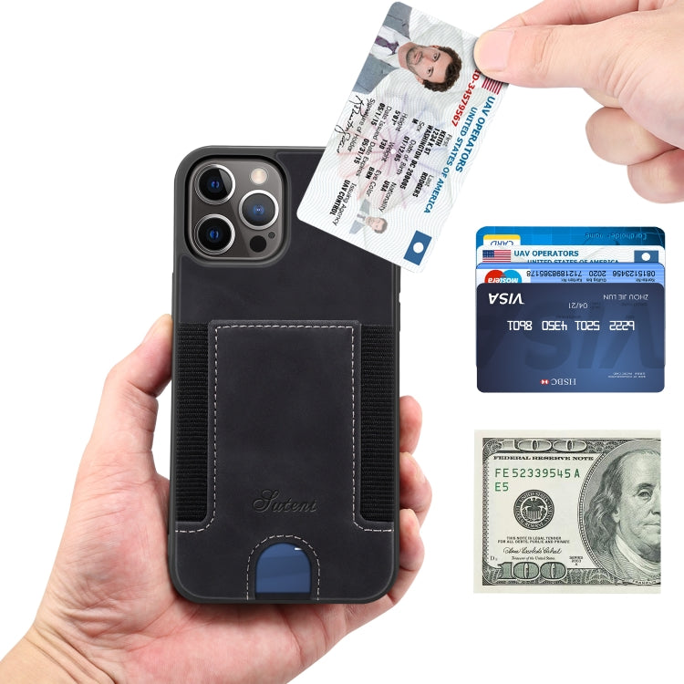 For iPhone 12 Pro Max H10 TPU + PU Leather Shockproof  Protective Case with Card Slot