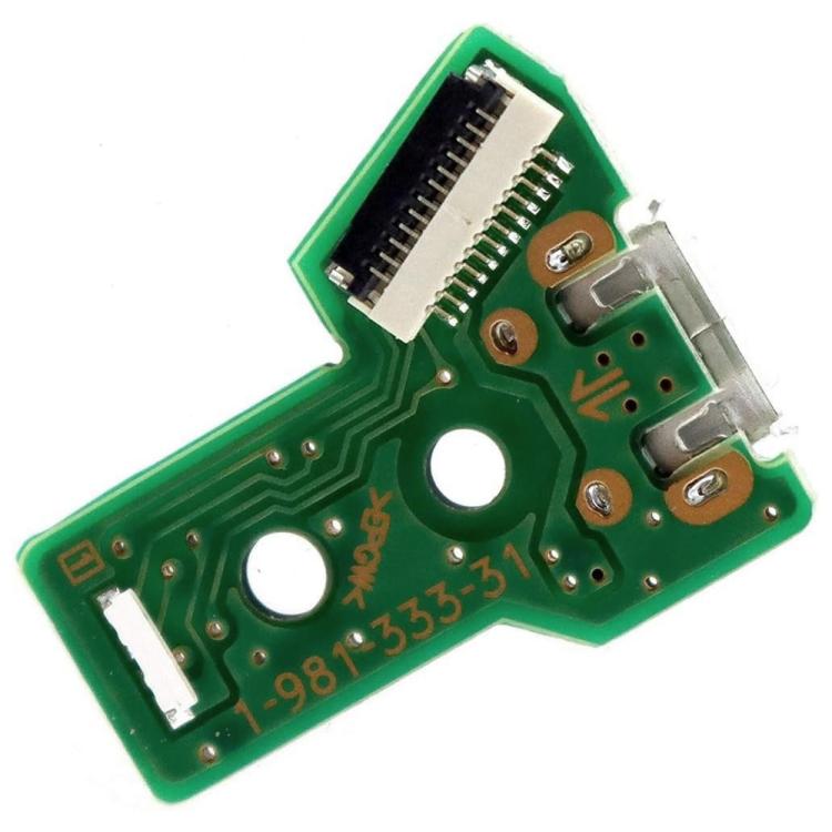 For Sony PS4 Controller JDS-040 USB Charger PCB Board with Flex Cable