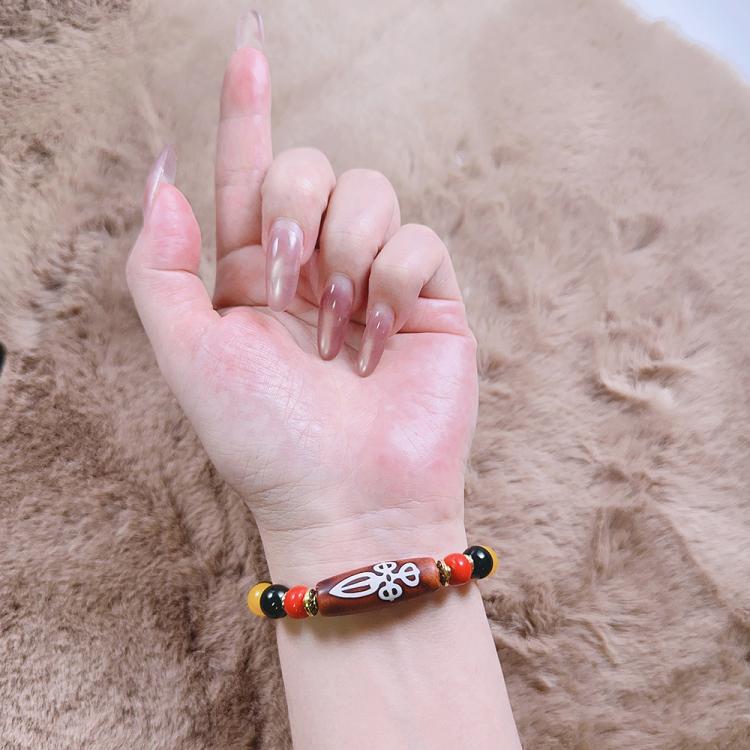 For Apple Watch 46mm / 49mm / 45mm / 44mm Tibetan Beaded Bracelet Watch Band