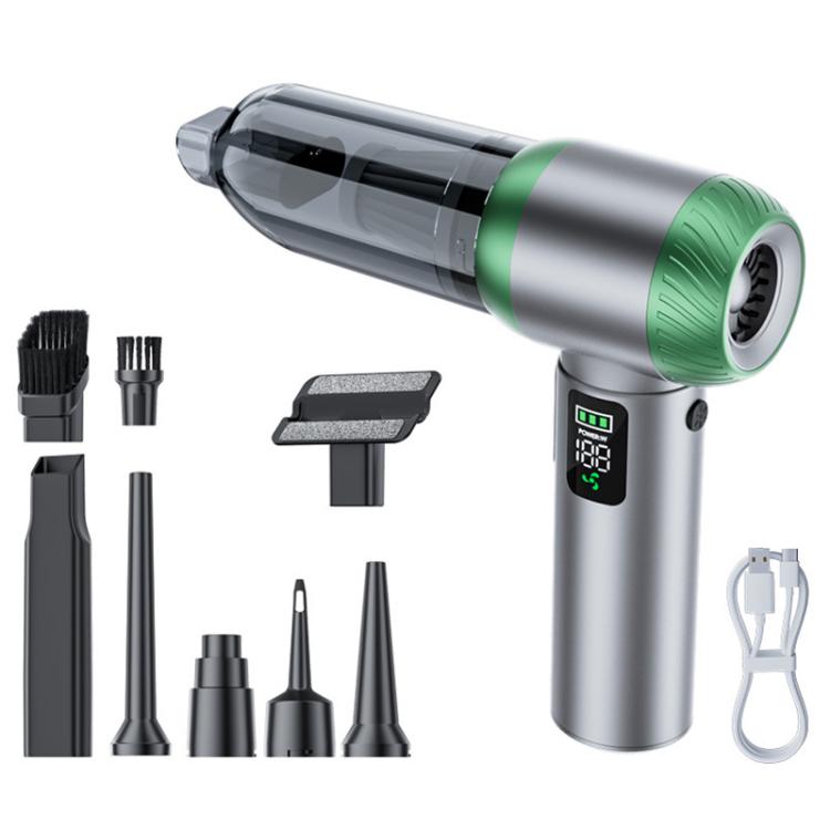 SUITU Handheld Blow Suction Combo LED Display Brushless Vacuum Cleaner, One Touch Dustbin Emptying