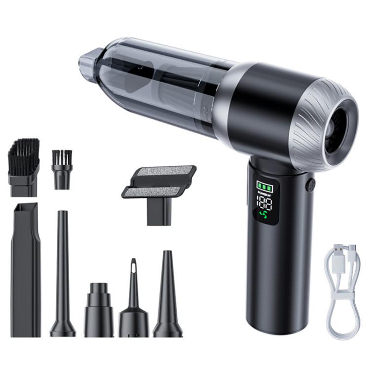 SUITU Handheld Blow Suction Combo LED Display Brushless Vacuum Cleaner, One Touch Dustbin Emptying