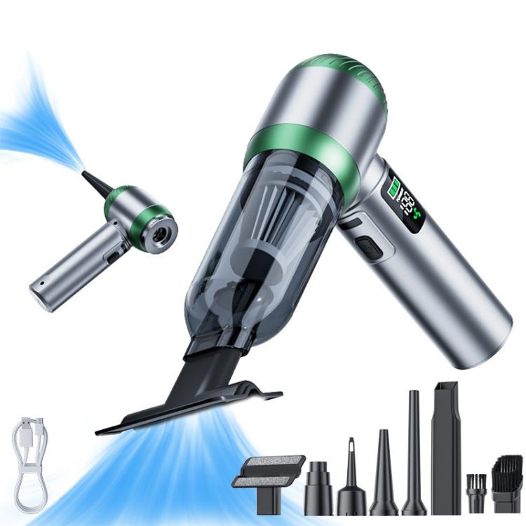 SUITU Handheld Blow Suction Combo LED Display Brushless Vacuum Cleaner, One Touch Dustbin Emptying