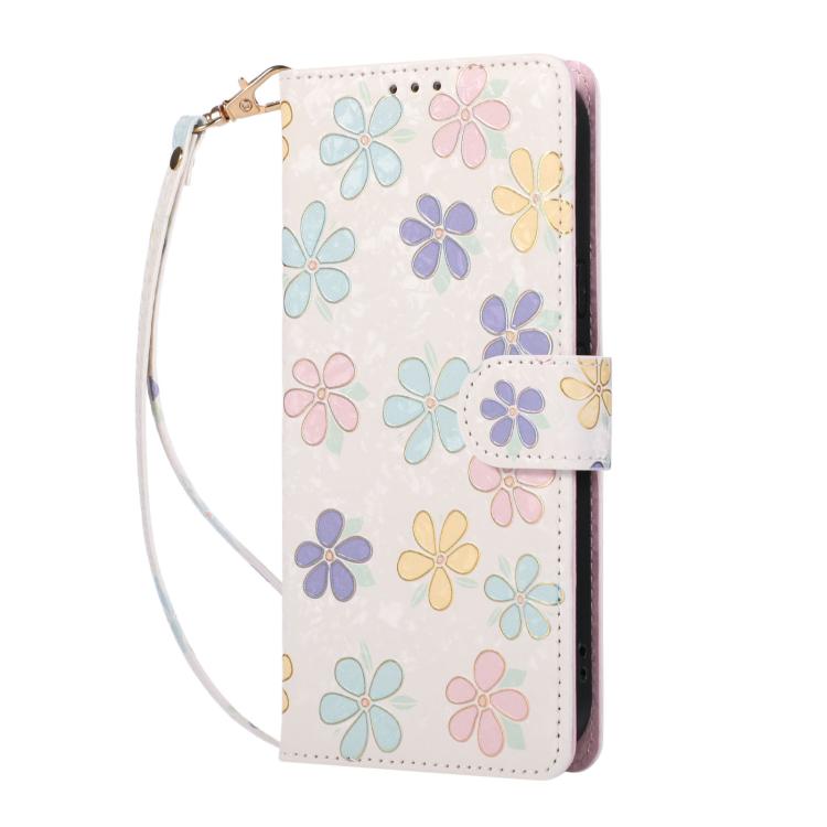 For Google Pixel 10a Bronzing Painting RFID Leather Phone Case