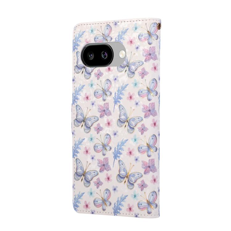 For Google Pixel 10a Bronzing Painting RFID Leather Phone Case