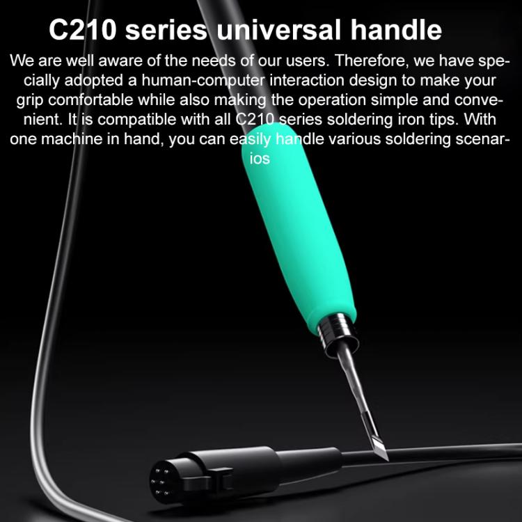 MECHANIC A210 Max Intelligent Constant Temperature Double-station Soldering Station, Plug:US Plug