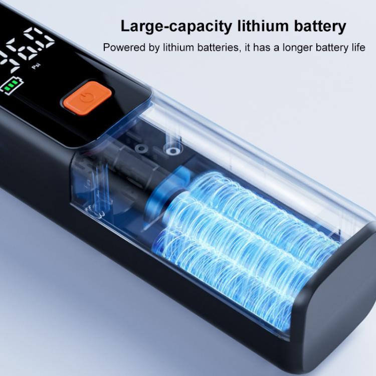 SUITU ST-5536 Car Wireless Digital Display Air Pump Portable Electric Tire Inflator, Battery Capacity:4000mAh - Dark Gray