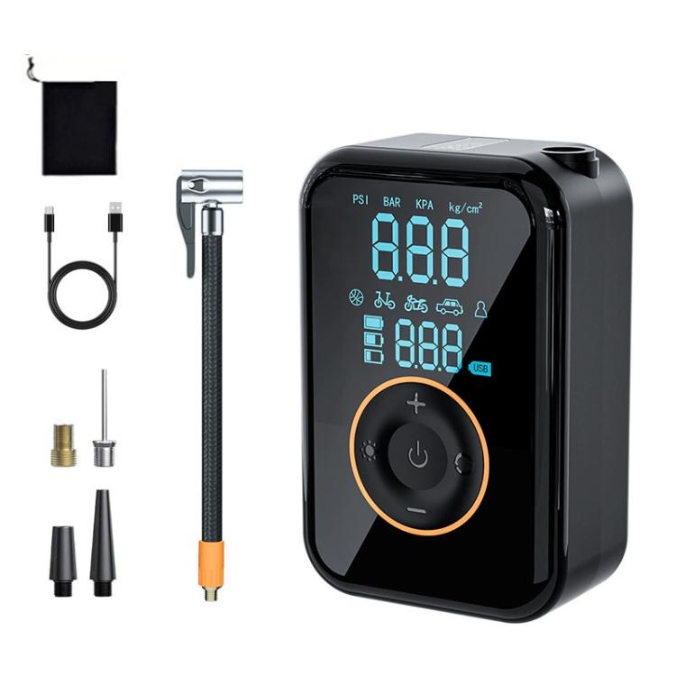 SUITU ST-5535B 4000mAh Digital Display Wireless Car Air Pump Electric Smart Tire Inflator - Dark Gray