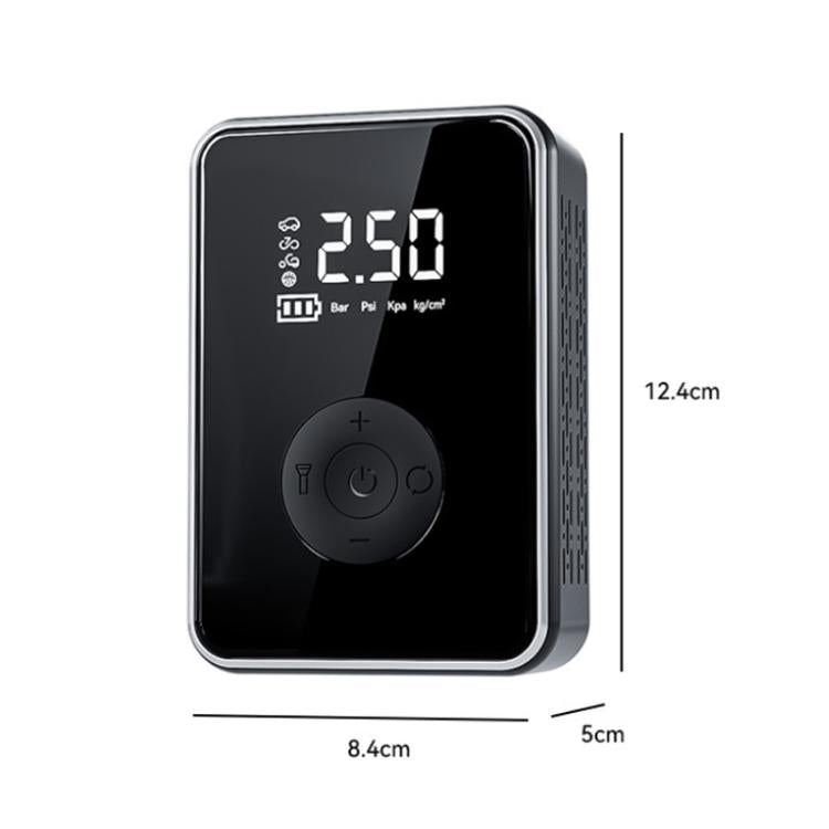 SUITU RT-601B Wireless Digital Display Car Air Pump Portable Car Electric Tire Inflator - Black Gray